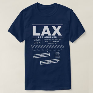 Los Angeles Internationell flygplats LAX T-Shirt
