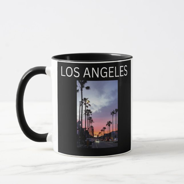 Los Angeles kaffe mugg (Vänster)