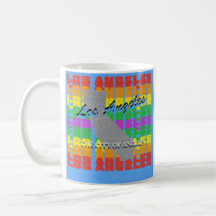 Los Angeles kaffemugg