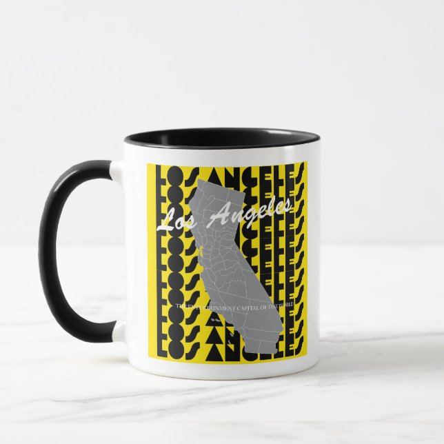 Los Angeles kaffemugg  (Vänster)