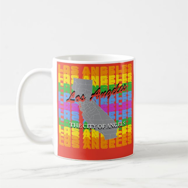 Los Angeles kaffemugg  (Vänster)