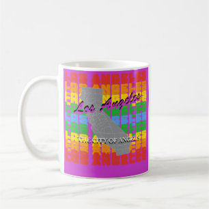 Los Angeles kaffemugg