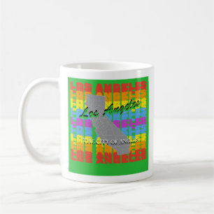 Los Angeles kaffemugg