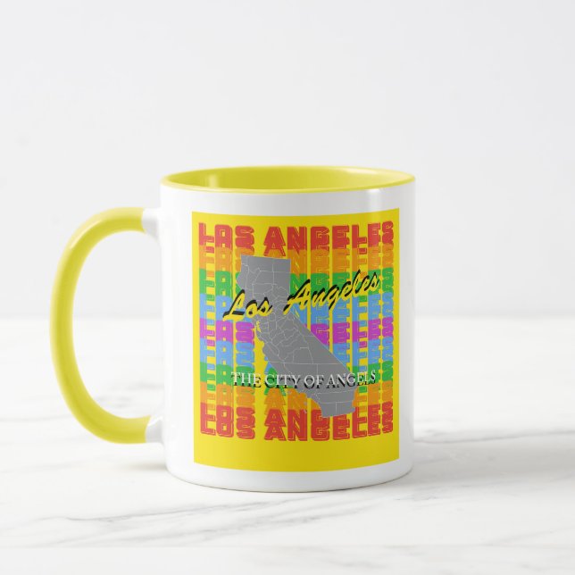 Los Angeles kaffemugg  (Vänster)