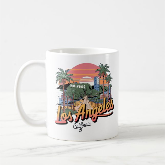 Los Angeles Kaffemugg (Vänster)