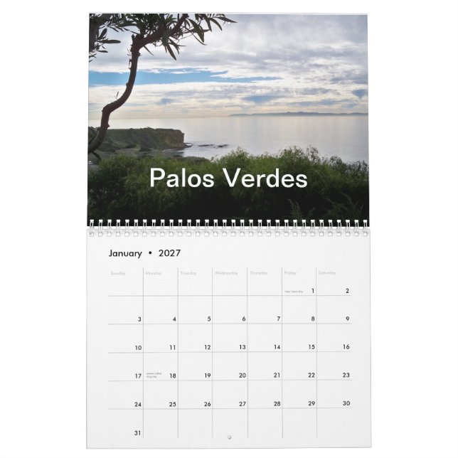 Los Angeles Kalifornien 2015 kalender (Jan 2027)