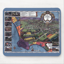 Los Angeles, Kalifornien, Antique Aerial City Kart Musmatta