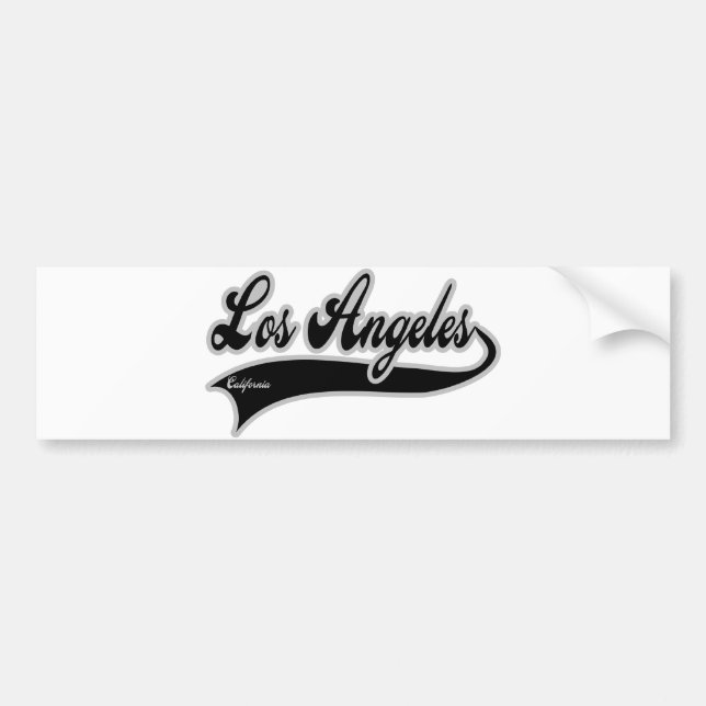 Los Angeles Kalifornien Bildekal (Framsidan)