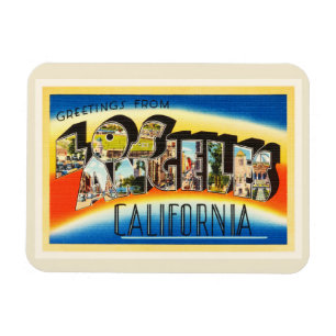 Los Angeles Kalifornien CA vintage resorsouvenir Magnet