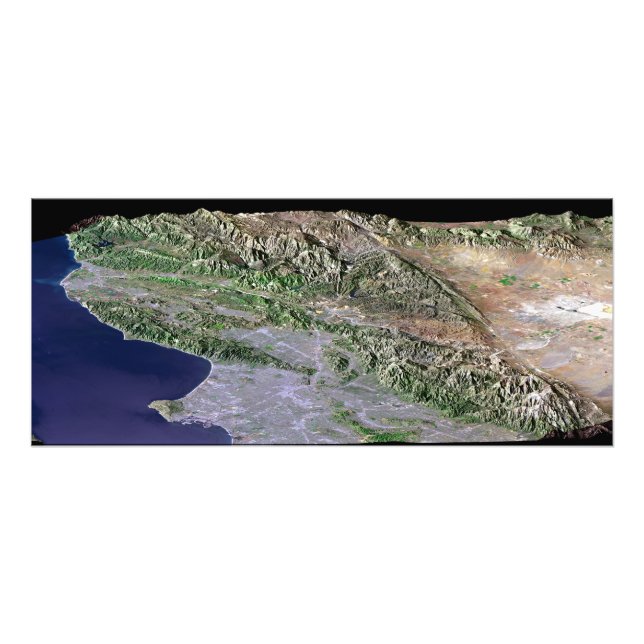 Los Angeles, Kalifornien Fototryck (Framsidan)