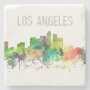 LOS ANGELES KALIFORNIEN HORISONTSP - UNDERLÄGG STEN