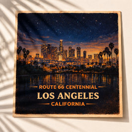 Los Angeles Kalifornien Hundraårsjubileum Poster