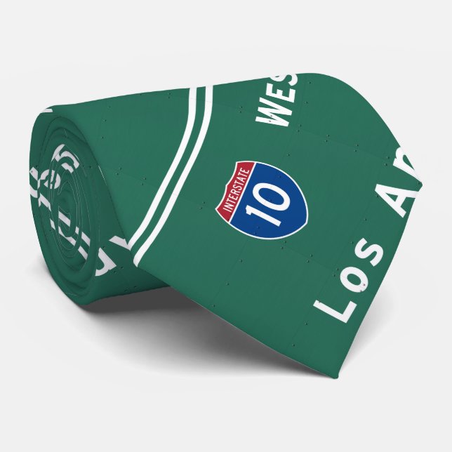 Los Angeles Kalifornien Interstate Slips (Rullad)