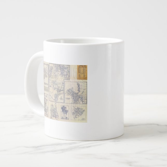 Los Angeles, Kalifornien Jumbo Mugg (Framsida vänster)