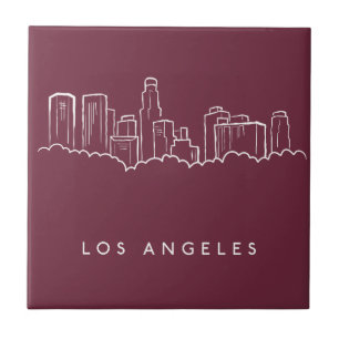Los Angeles Kalifornien Kakelplatta