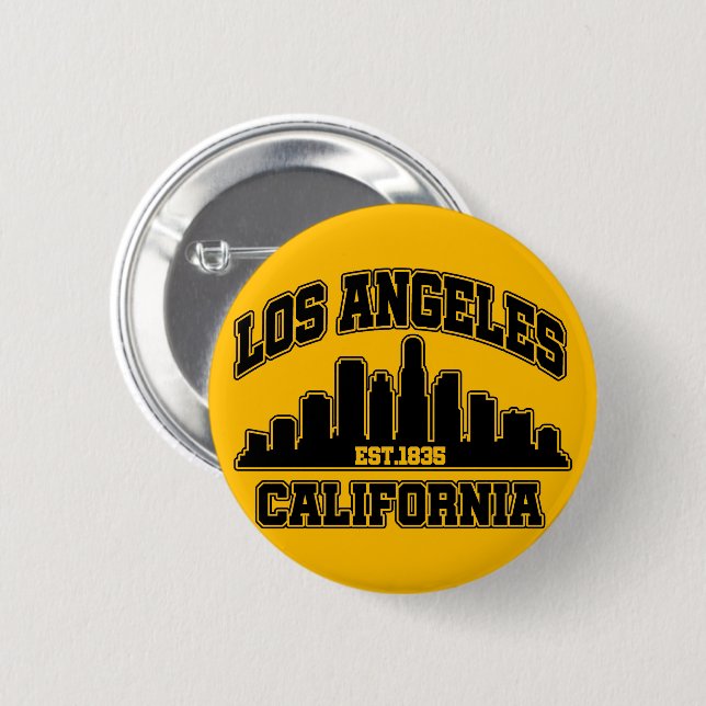 Los Angeles,Kalifornien Knapp (Framsida & baksida)