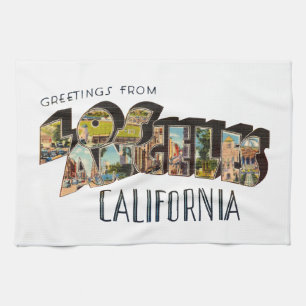 Los Angeles Kalifornien Kökshandduk