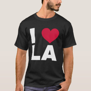 Los Angeles Kalifornien LA Infödd Kärlek Hem S T Shirt