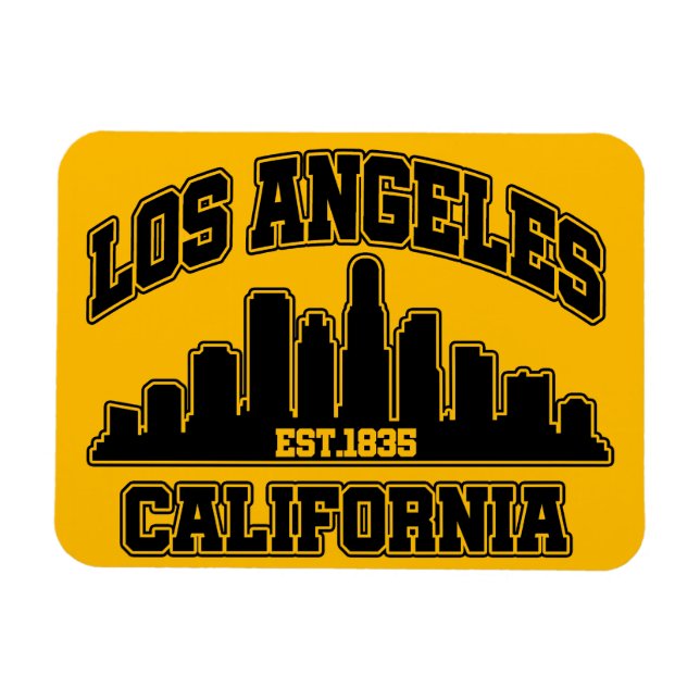 Los Angeles,Kalifornien Magnet (Horisontell)