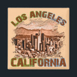 Los Angeles, Kalifornien Magnet<br><div class="desc">Visa kärlek för Los Angeles,  Kalifornien med anpassad design.</div>