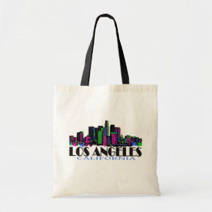 Los Angeles Kalifornien neonhorisont Tygkasse