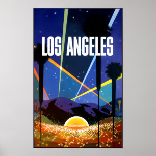 Los Angeles Kalifornien, reser affischen Poster