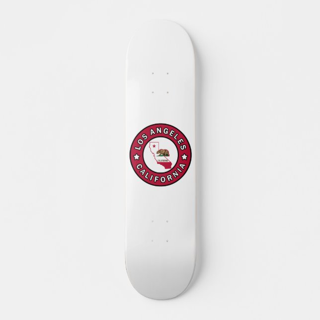 Los Angeles Kalifornien Skateboard Bräda 20 Cm (Framsida)