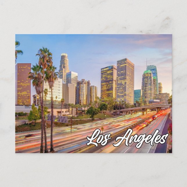 Los Angeles, Kalifornien, Stater Vykort (Framsida)