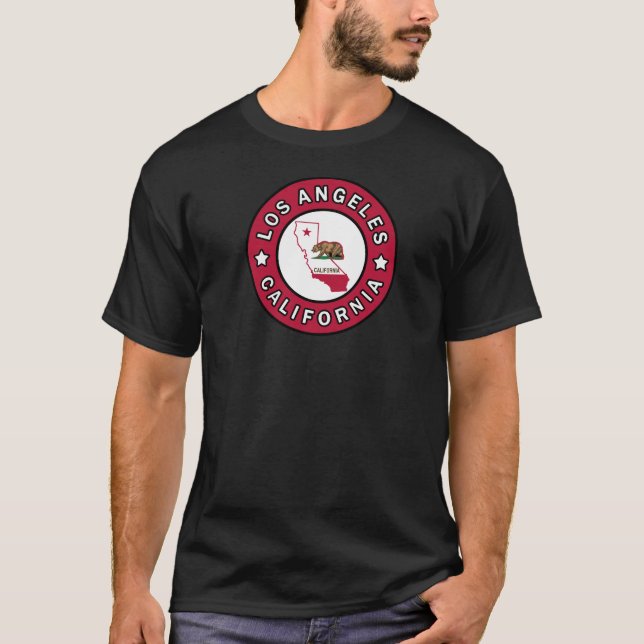 Los Angeles Kalifornien T Shirt (Framsida)