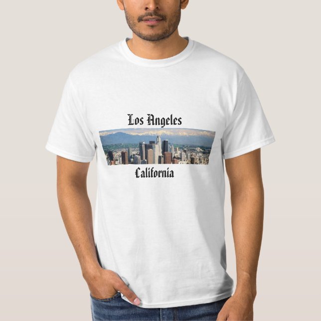 Los Angeles Kalifornien T skjorta T-shirt (Framsida)