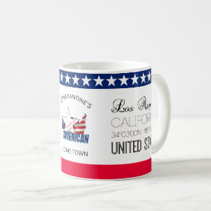 Los Angeles, Kalifornien, United Stater elegant Kaffemugg