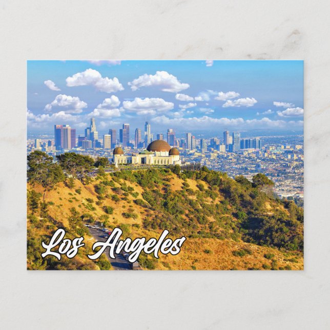 Los Angeles, Kalifornien, USA Vykort (Framsida)