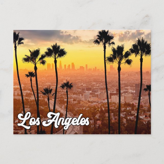 Los Angeles, Kalifornien, USA Vykort (Framsida)