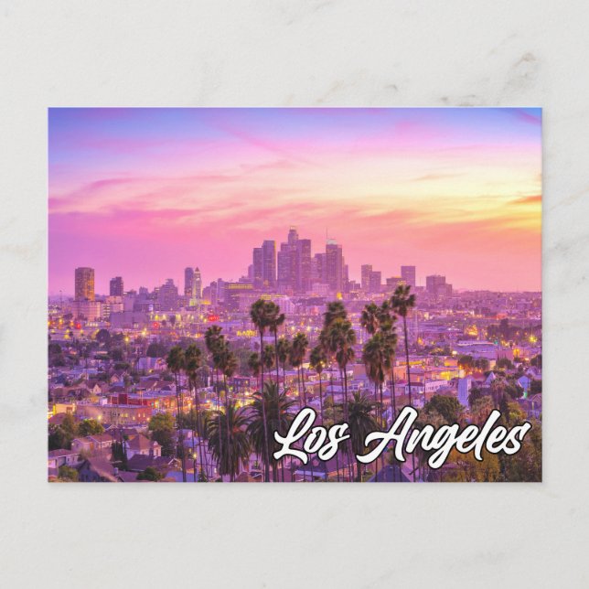 Los Angeles, Kalifornien, USA Vykort (Framsida)