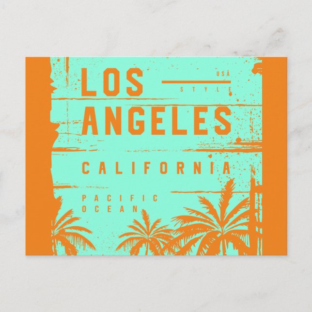 Los Angeles Kalifornien Vykort (Framsida)