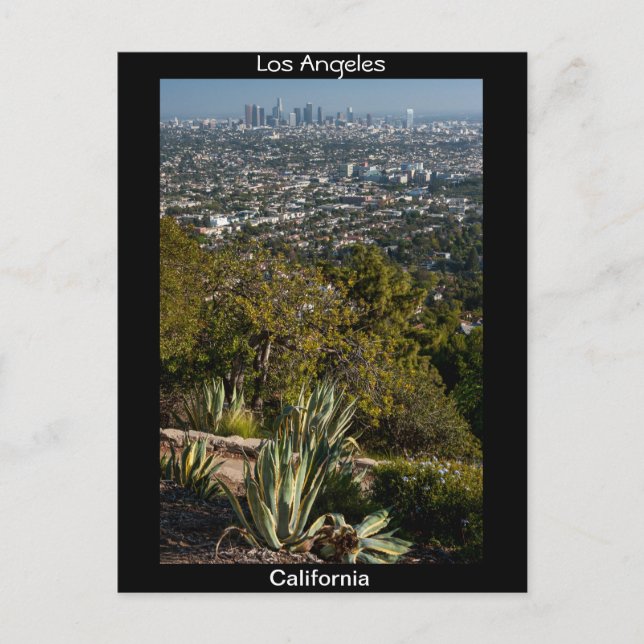 Los Angeles, Kaliforniens vykort (Framsida)