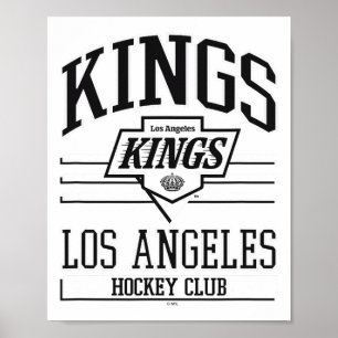 Los Angeles Kings Hockey Club Grå Officiellt Licen Poster