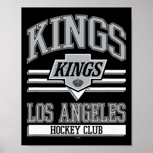 Los Angeles Kings Hockey Club Svart Officiellt Lic Poster