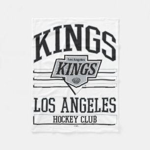 Los Angeles Kings Hockey Club Vit Officiellt Licen Fleecefilt