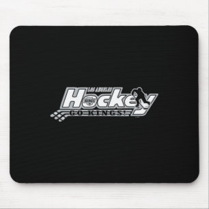 Los Angeles Kings Hockey Svart Officiellt Licensie Musmatta