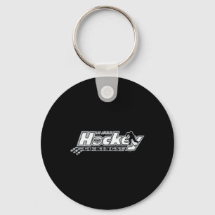 Los Angeles Kings Hockey Svart Officiellt Licensie Nyckelring