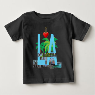 los angeles l a california city usa america t shirt