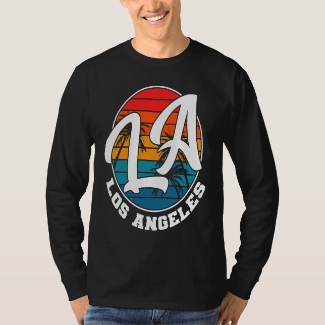 Los Angeles LA California   15 T Shirt (Framsida)