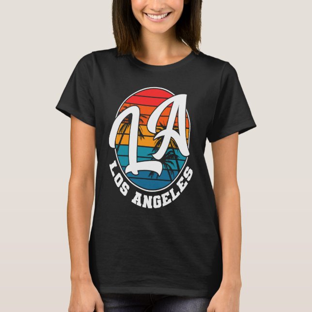 Los Angeles LA California   15 T Shirt (Framsida)