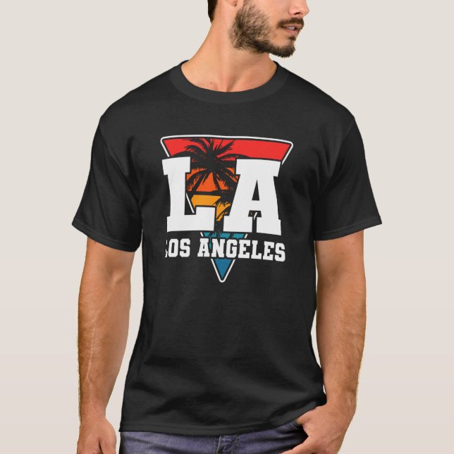 Los Angeles LA California  22 T Shirt (Framsida)