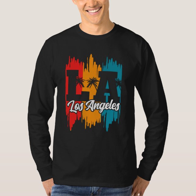 Los Angeles LA California  23 T Shirt (Framsida)