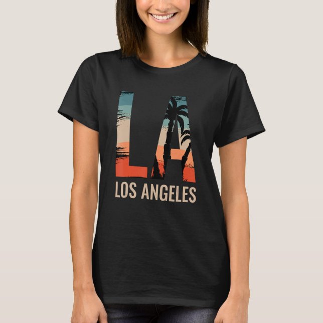 Los Angeles LA California Gift_12 T Shirt (Framsida)