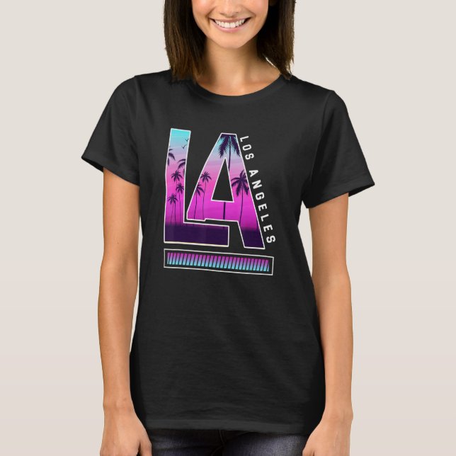 Los Angeles LA California Gift_1 T Shirt (Framsida)