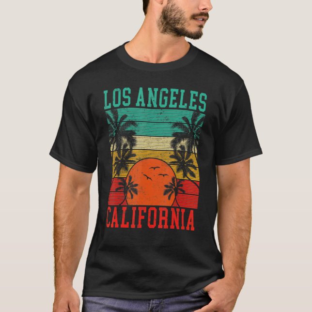 Los Angeles La California Manar Women Clothing T Shirt (Framsida)