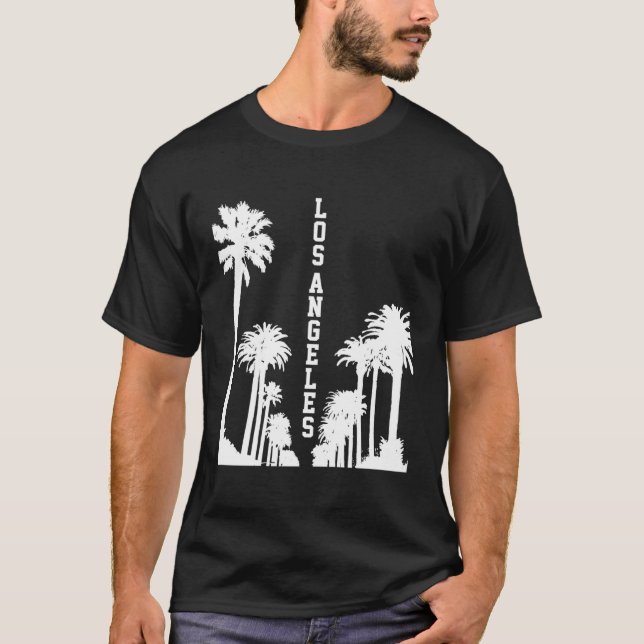 Los Angeles La California T Shirt (Framsida)